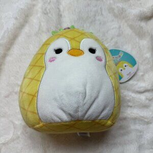 Kelly Toy Original Squishmallows Piper Penguin Pineapple Costume 7" Soft Plush
